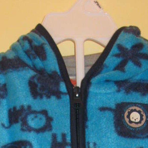 Hoodie Suit Two Piece Navy Blue Infant Boy or Girl 3 - 6 Months New - Picture 4 of 4